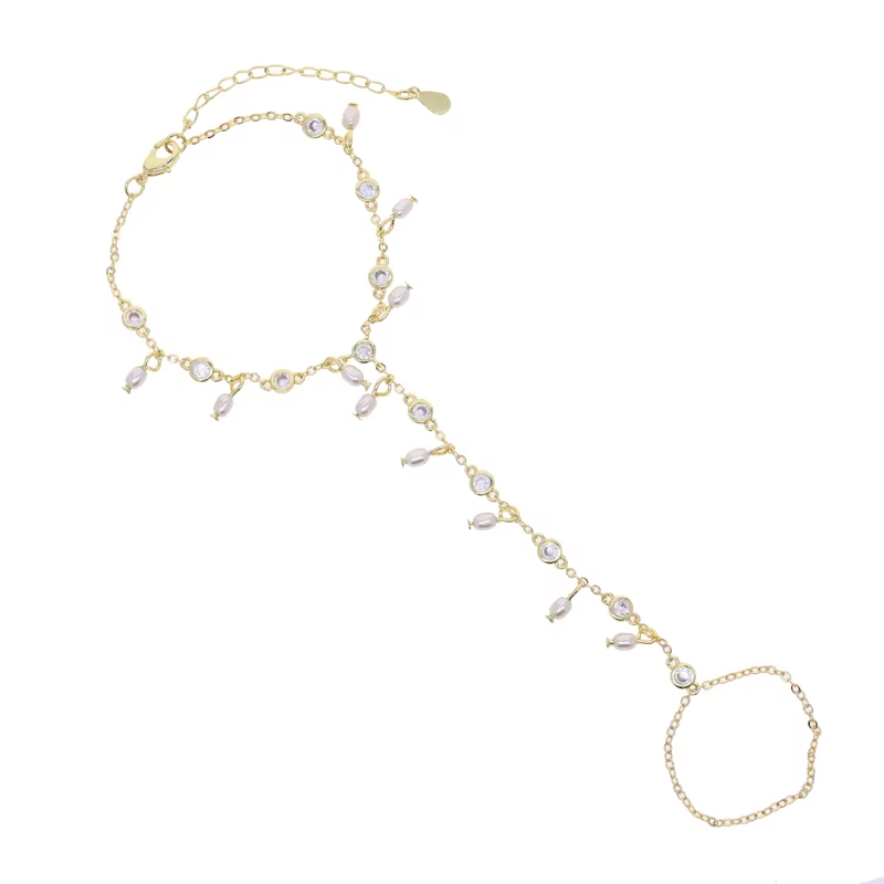 Pearly Hand Chain