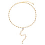 Mixed Shapes Dropdown Necklace