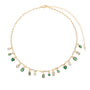 Green Charm Necklace