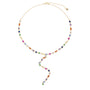 Rainbow Shapes Dropdown Necklace