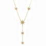 Starburst Dropdown Necklace