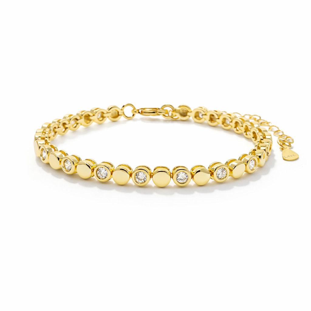 Gold Bubble Bracelet