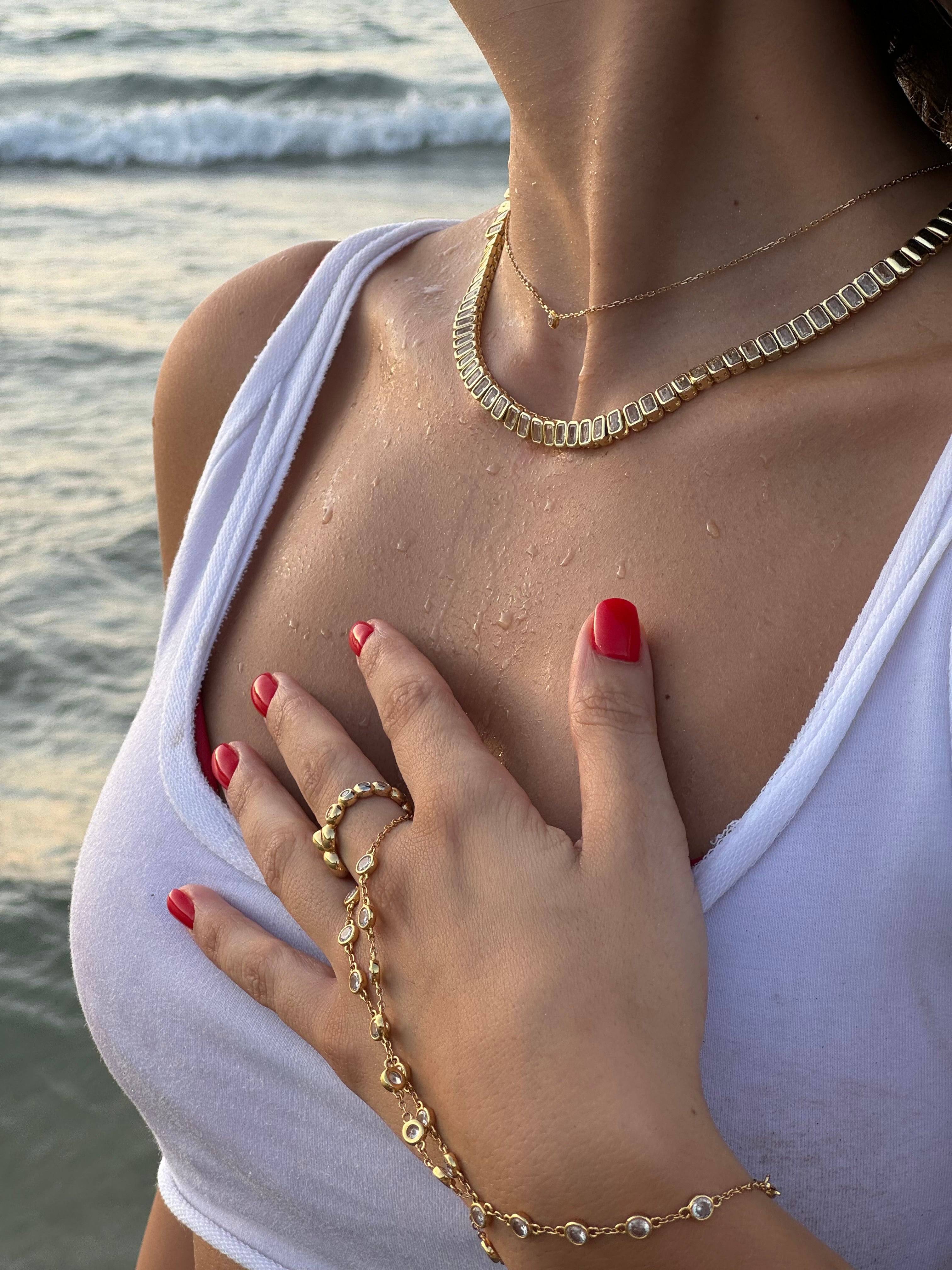 Royal Tennis Necklace