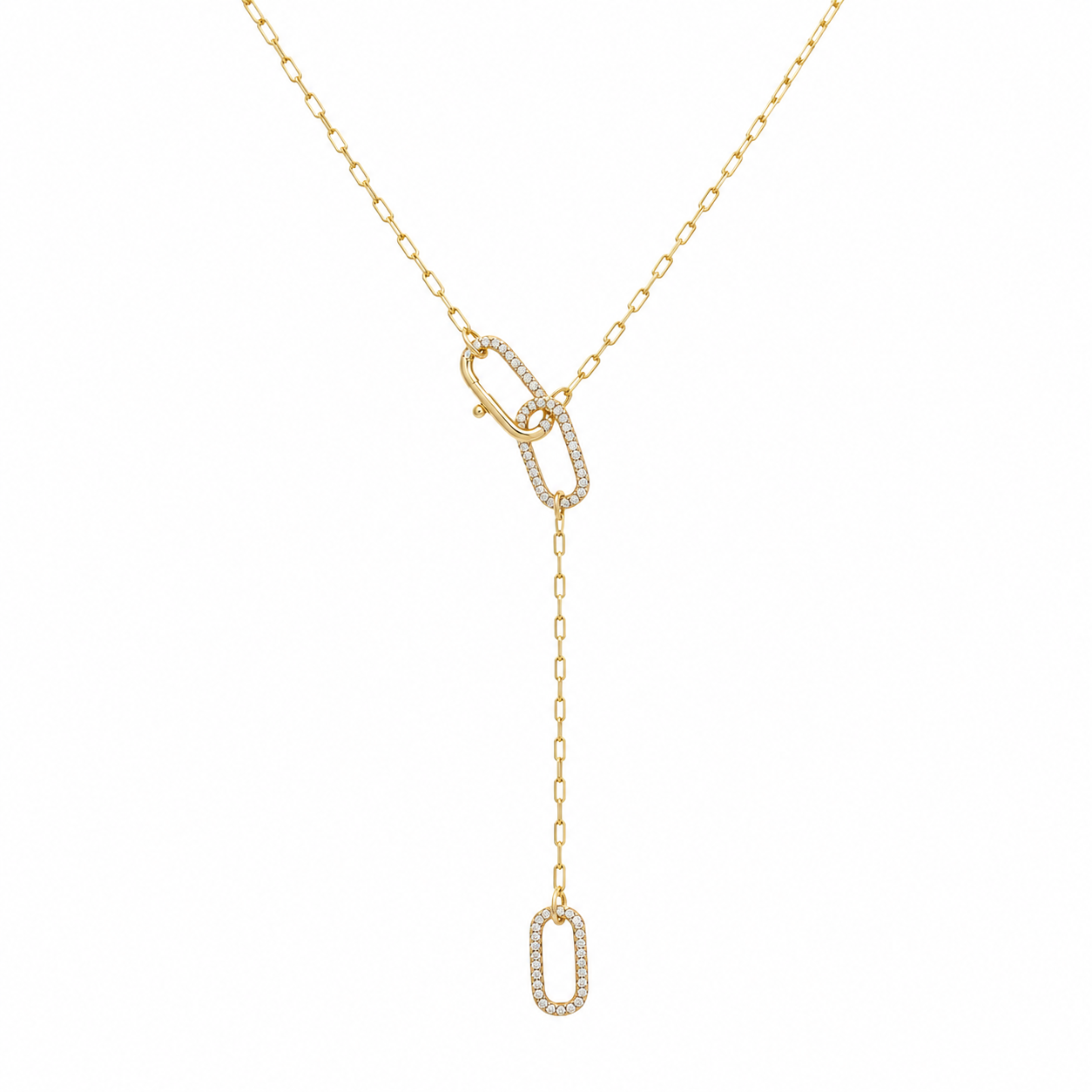 Chain Dropdown Necklace