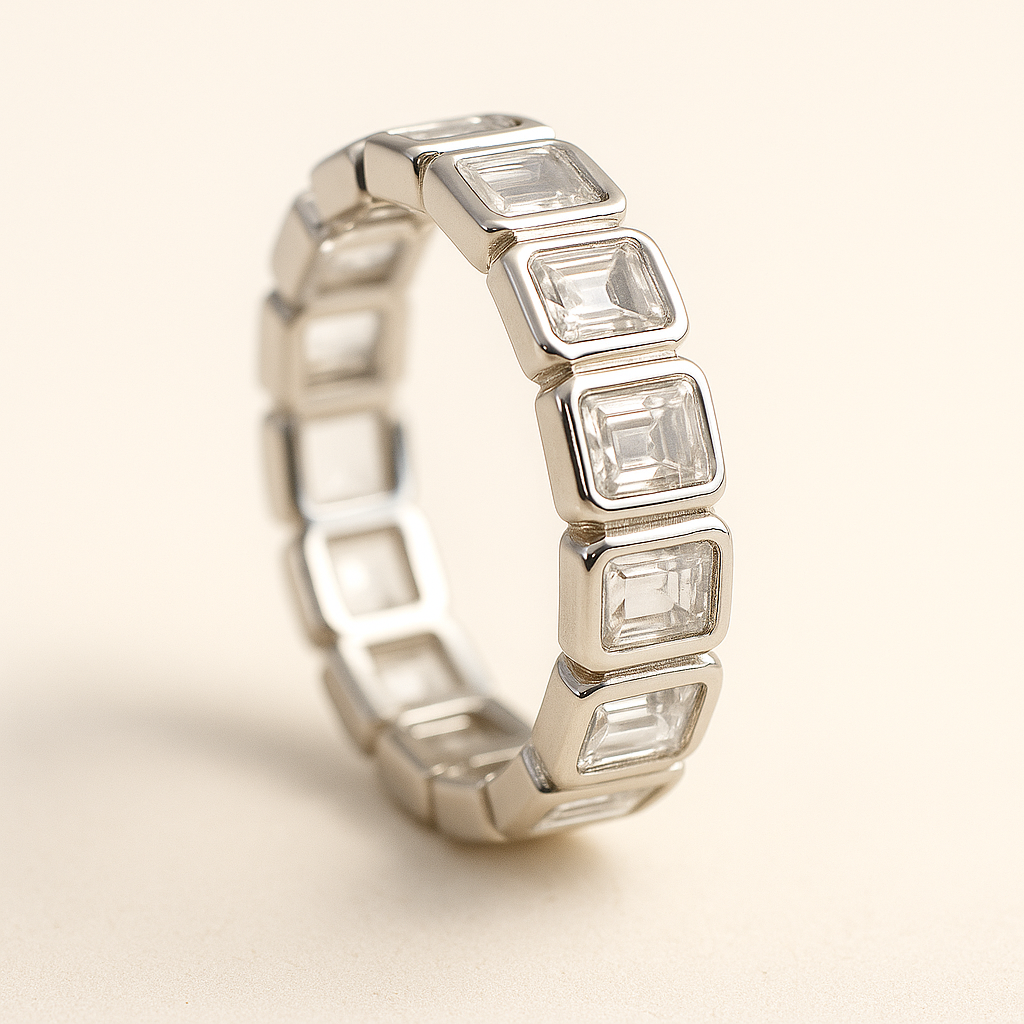 Emerald Eternity Band
