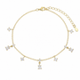 Crystal Drop Anklet