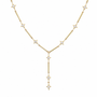 Sparkle Bar Dropdown Necklace