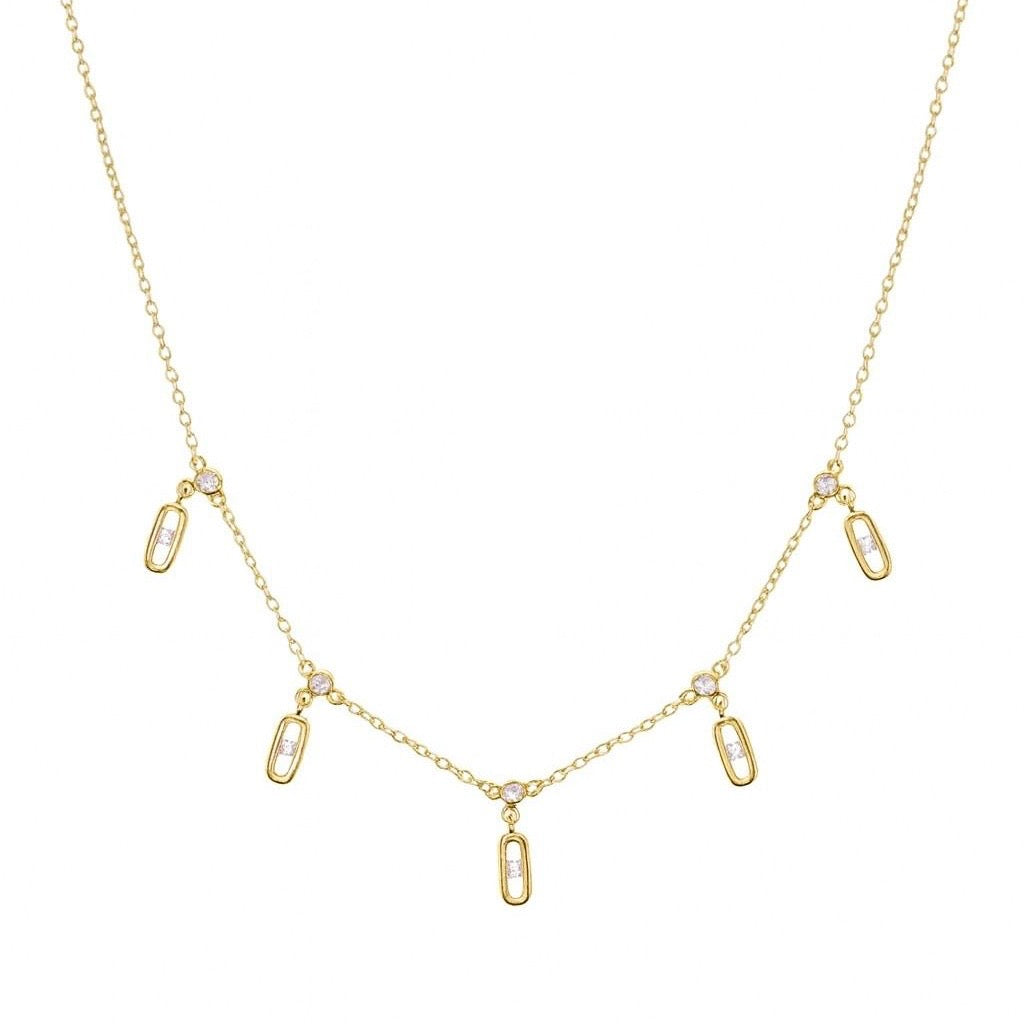 Link Drop Necklace
