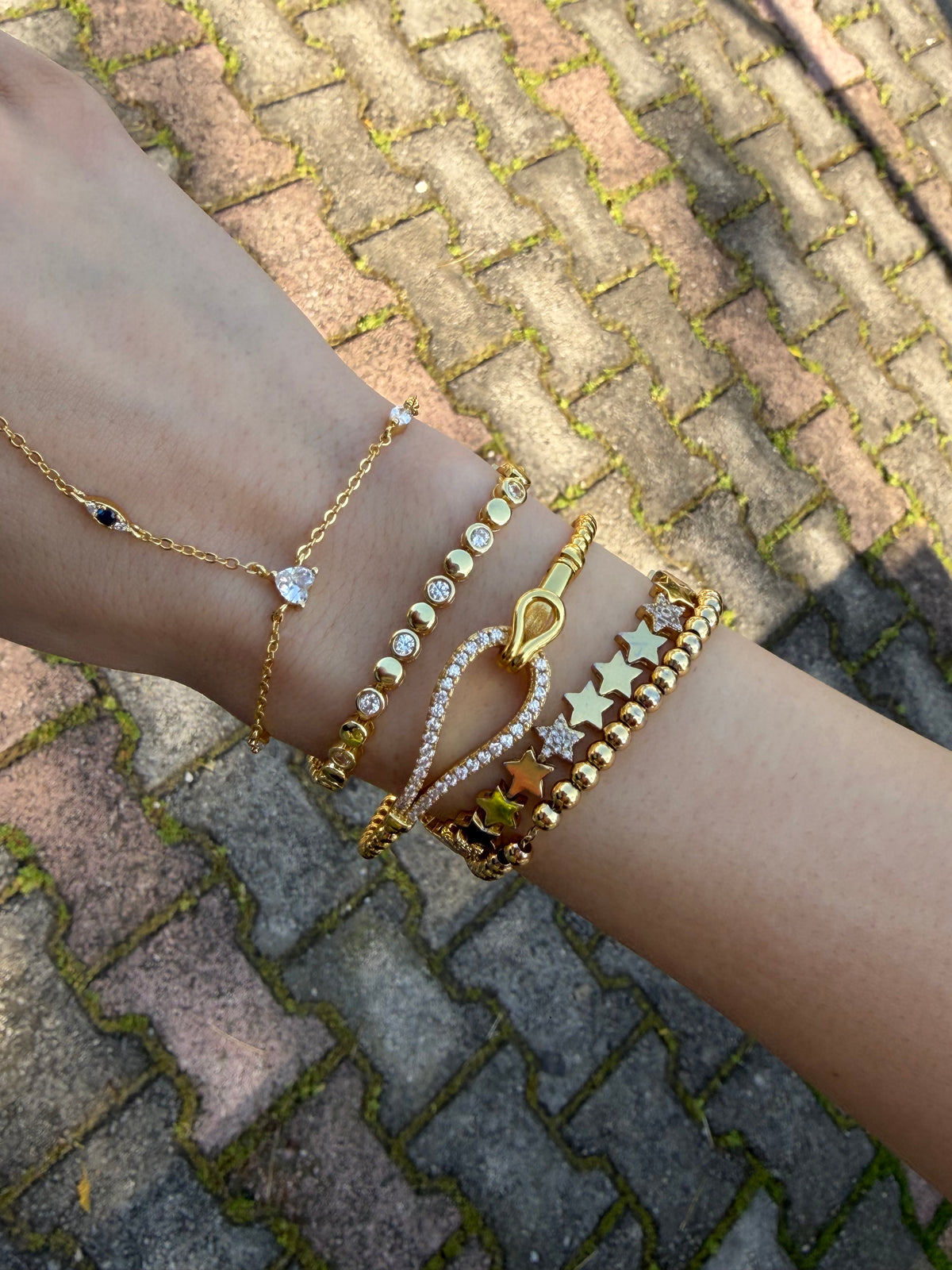 Gold Bubble Bracelet