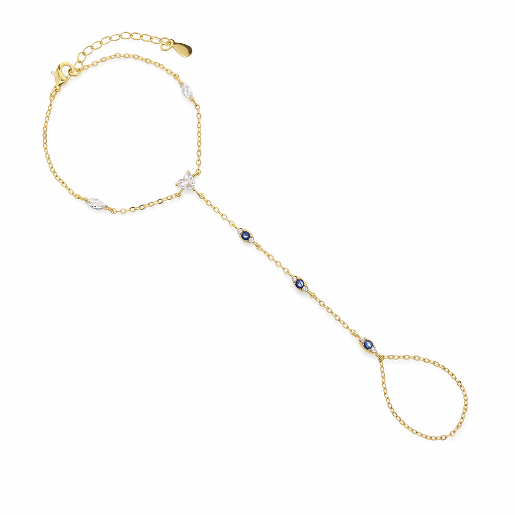 Eye Heart Hand Chain