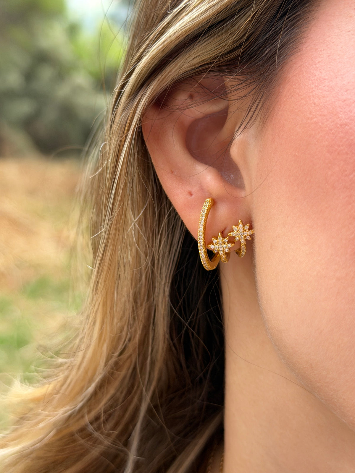 Starburst Twirl Earrings