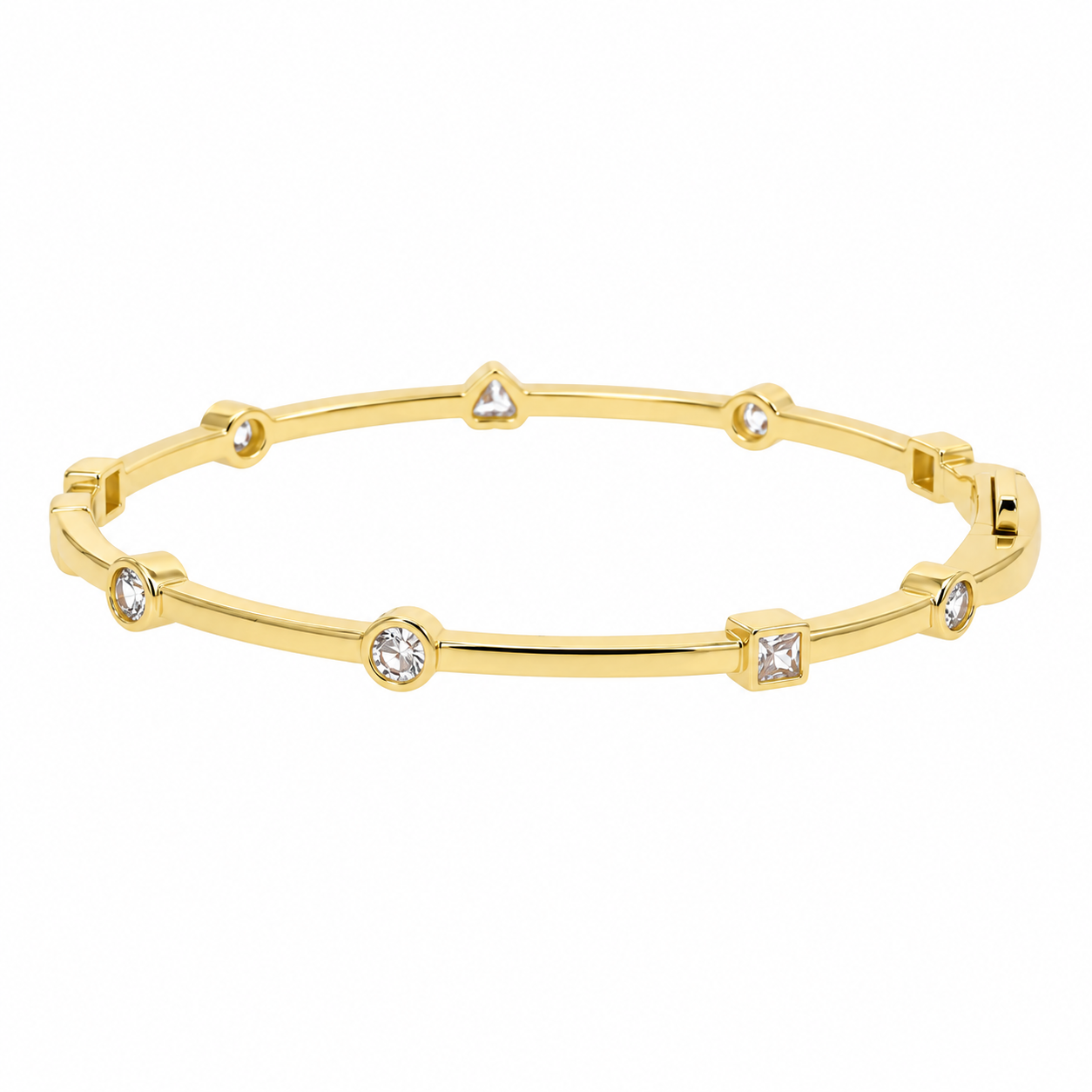 Mixed Shape Bangle