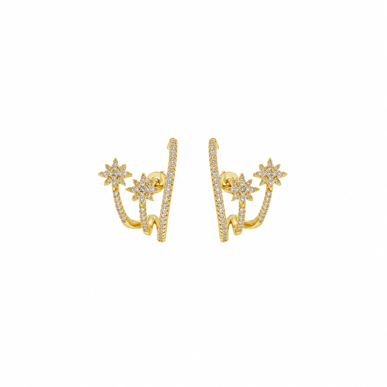 Starburst Twirl Earrings