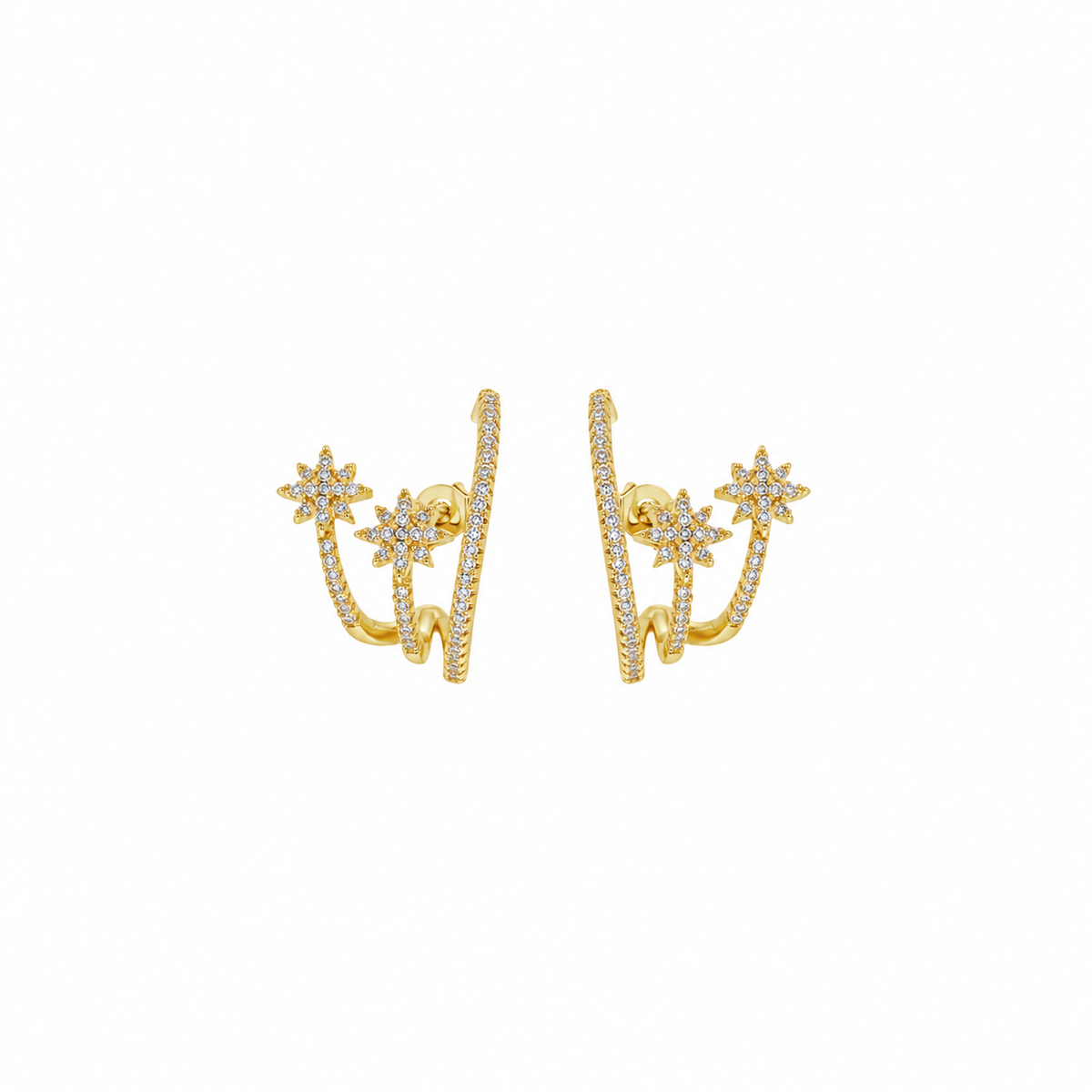 Starburst Twirl Earrings