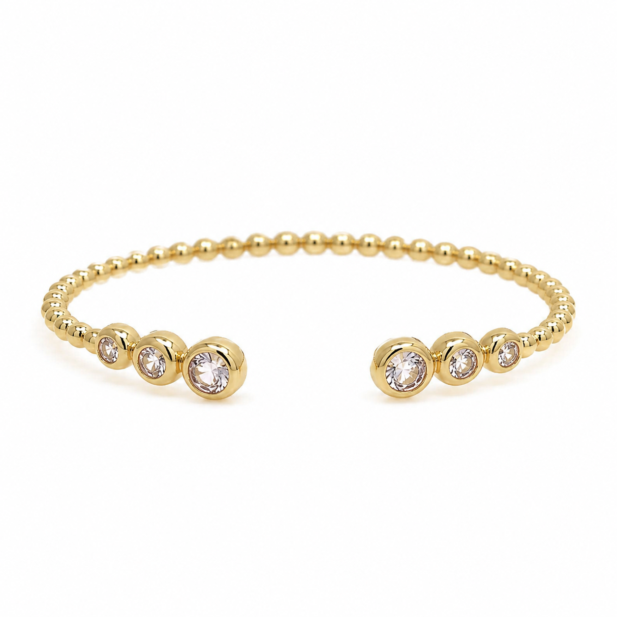 Open bubble Bangle