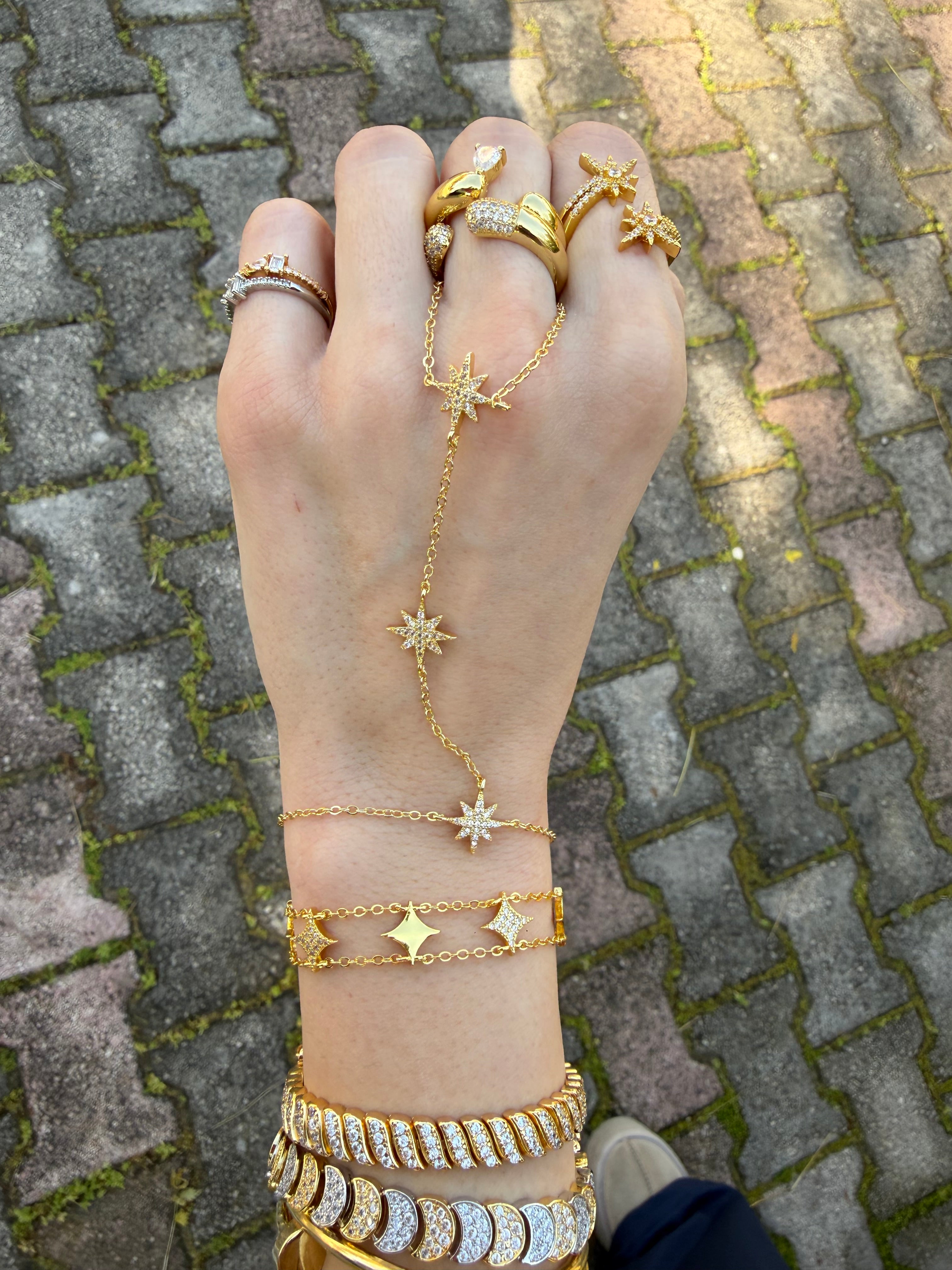 Starburst Hand Chain