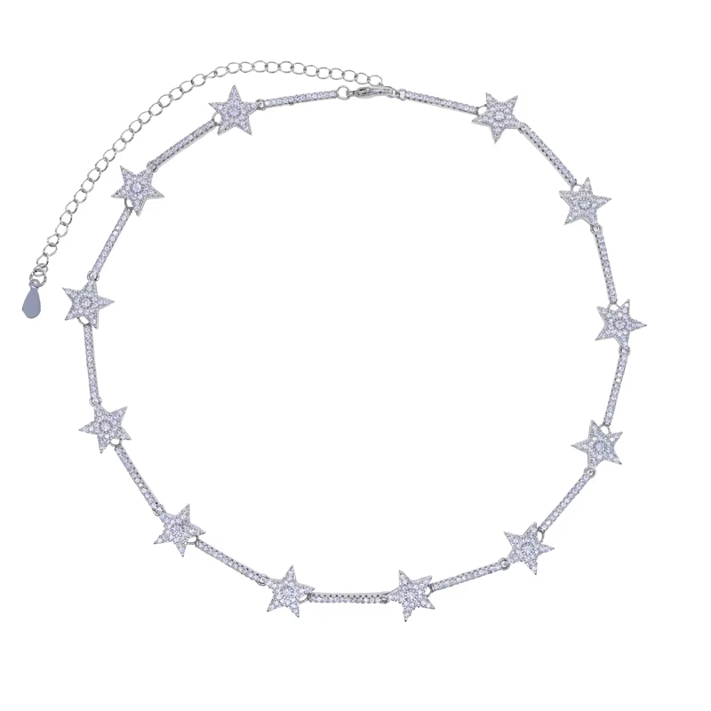 Silver Star Choker