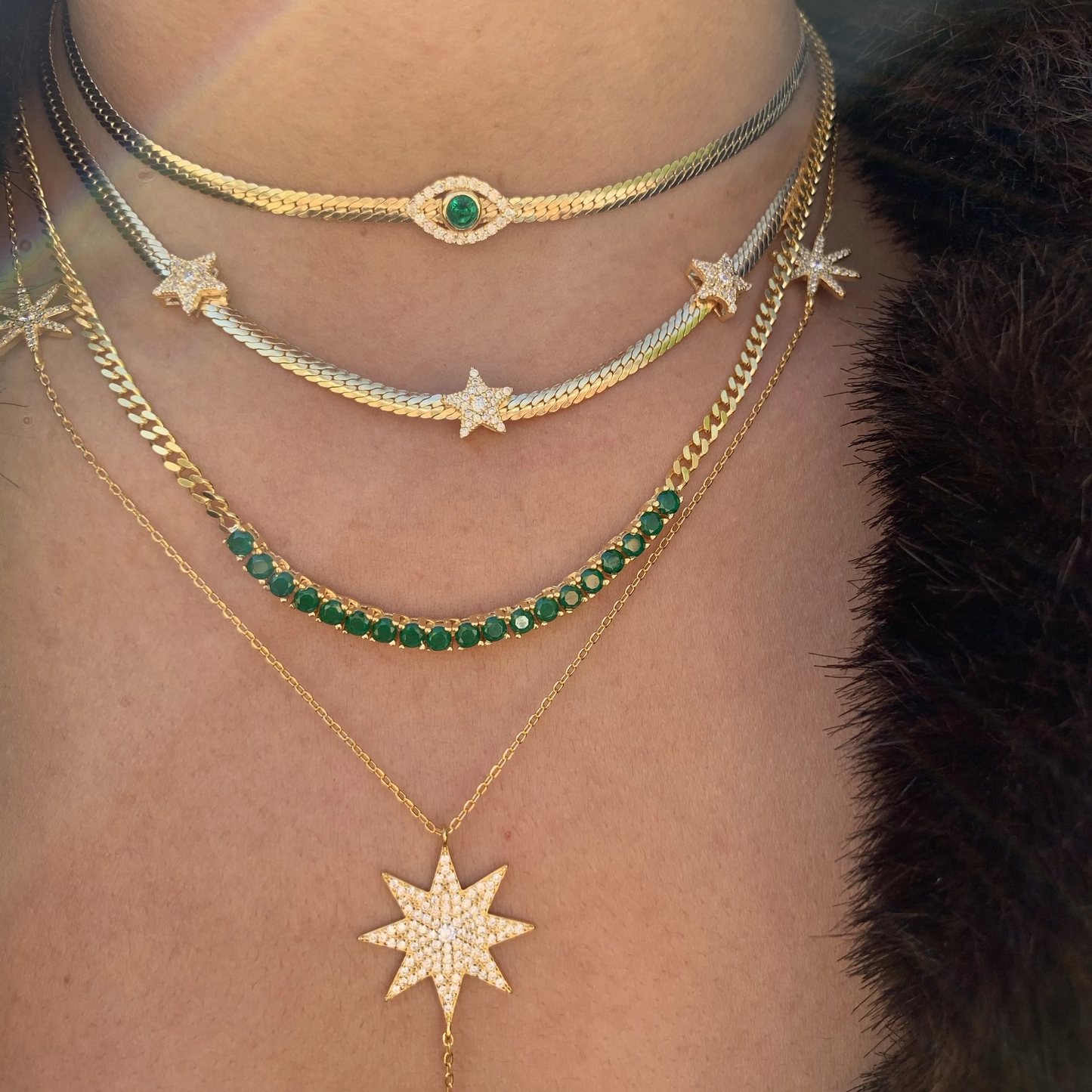 Star Chain Necklace