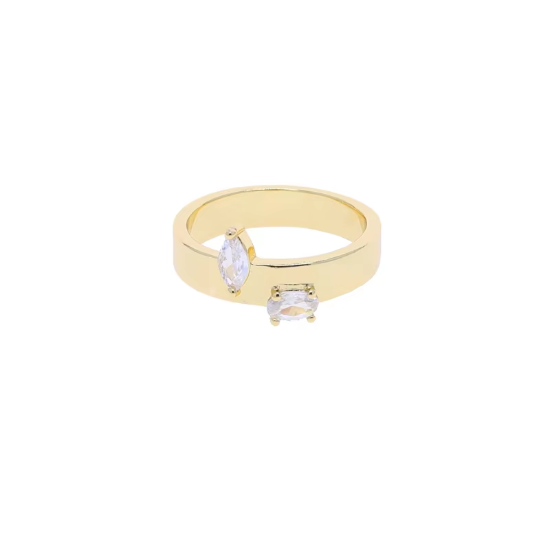 Dual Gem Ring