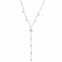 Golden Star Dropdown Necklace