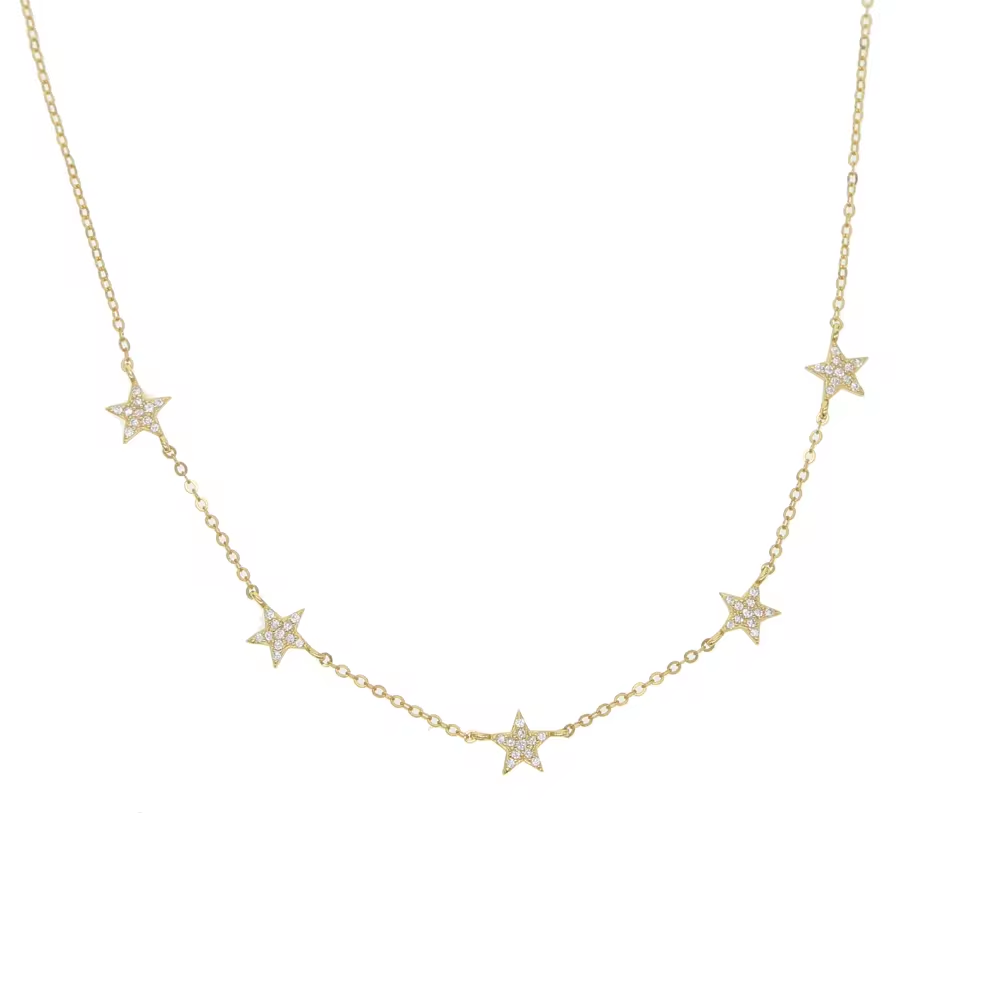 Golden Star Necklace