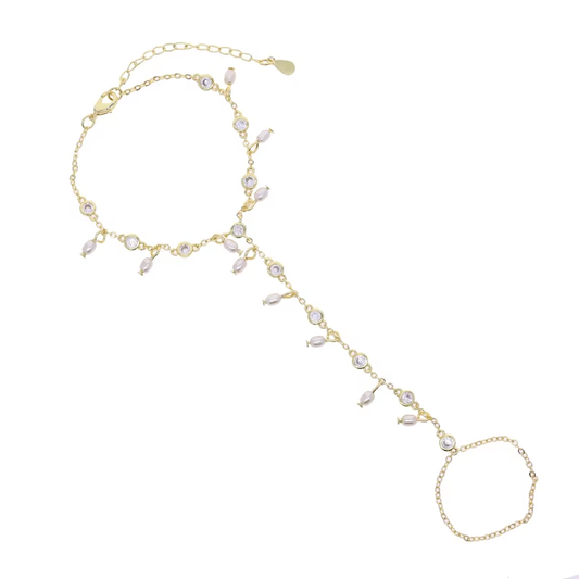 Pearly Hand Chain