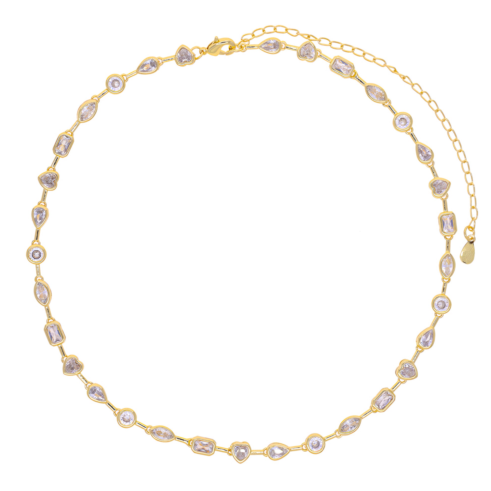 Mixed Shapes Choker