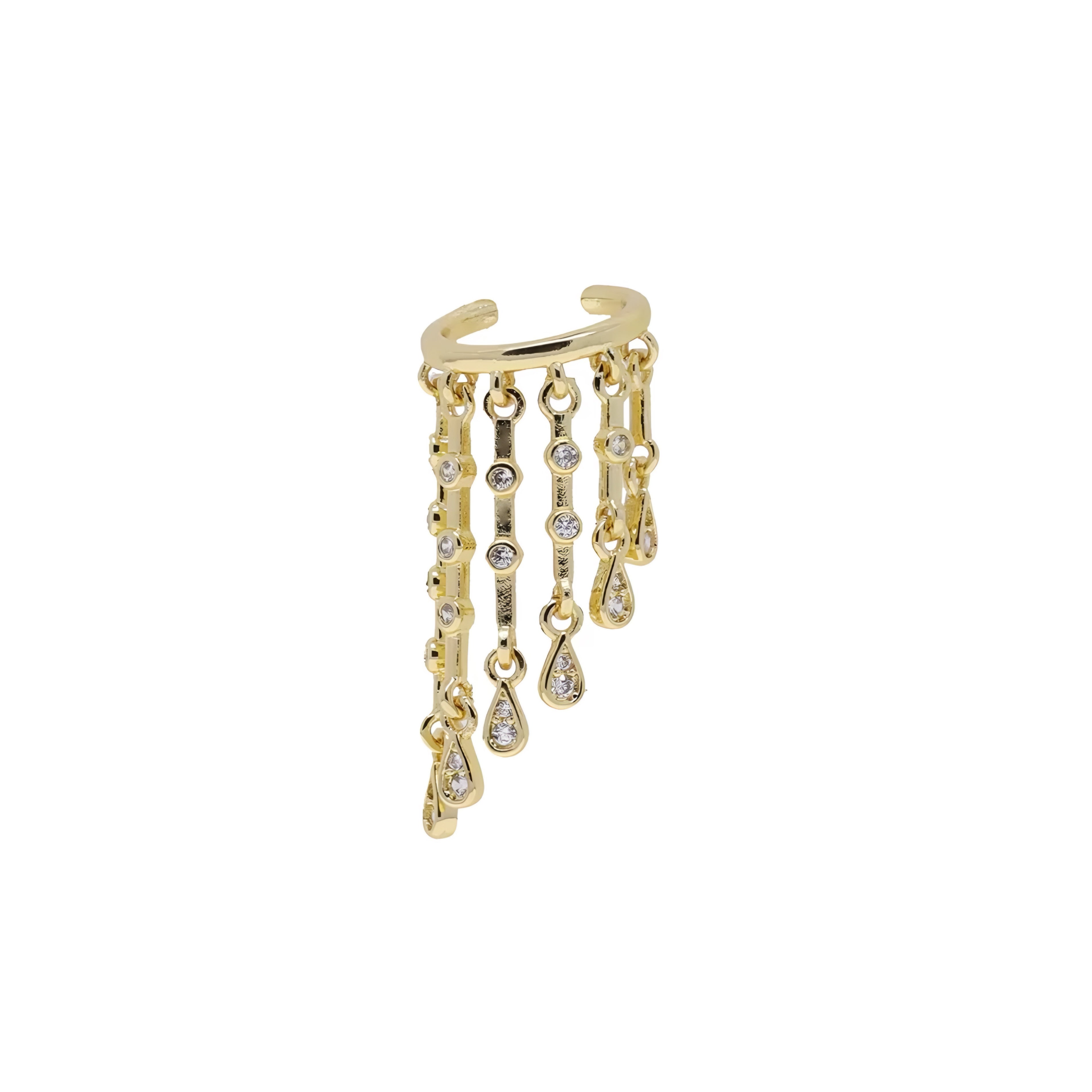Dangle Drop Ear Cuff