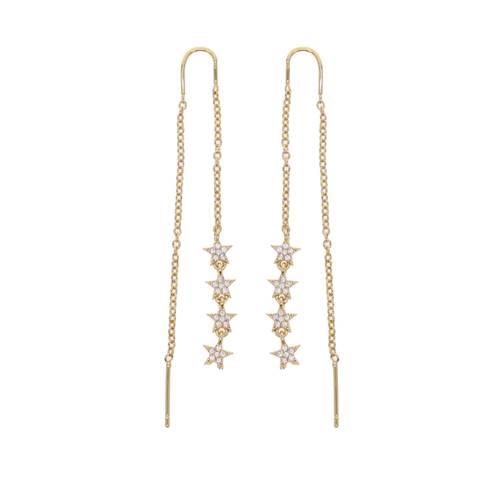 Star Drop Earrings