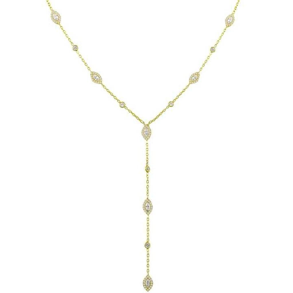 Marquise Dropdown Necklace